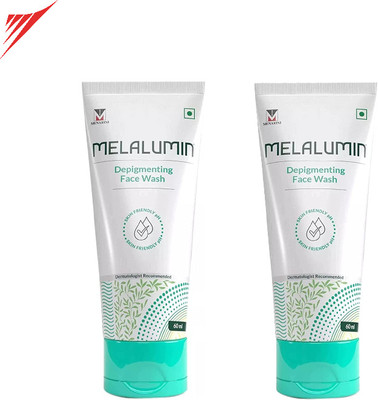 MENARINI Melalumin Pack of 2*60 Face Wash(120 g)