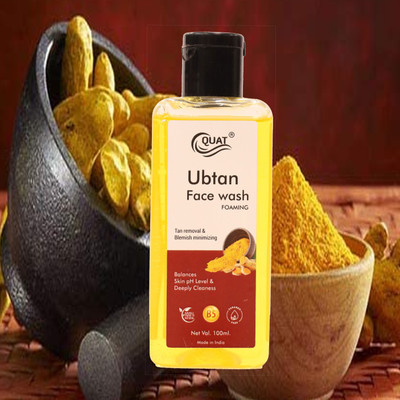QUAT Ayurvedic Elixir: Ubtan  for Clear Complexion Face Wash(100 ml)