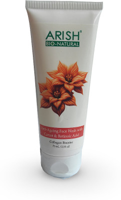 ARISH BIO-NATURAL Anti Ageing  With Carrot Face Wash(75 ml)