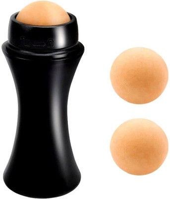 FOKRIM Oil Absorbing Roller Volcanic Stone Face Roller Reusable Oil Control Roller Facial Atomizer