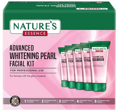 Nature's Essence Advanced Whitening Pearl Facial Kit (5x100g)(5 x 100 g)