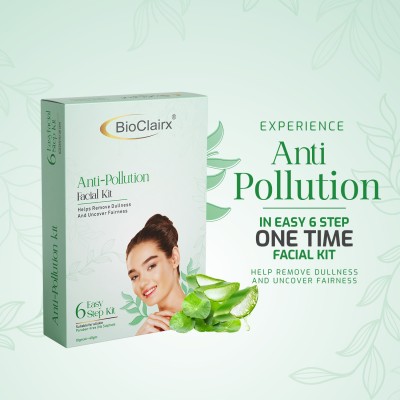 BioClairx ANTI POLLUTION FACIAL KIT(6 x 10 g)