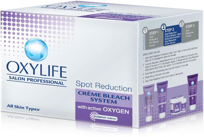 Oxylife Salon Professional Spot Reduction Creme Bleach | With Oxysphere Technology(5 x 69 g)