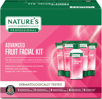Nature's Essence Professional Advanced Fruit Facial Kit(5 x 100 g)