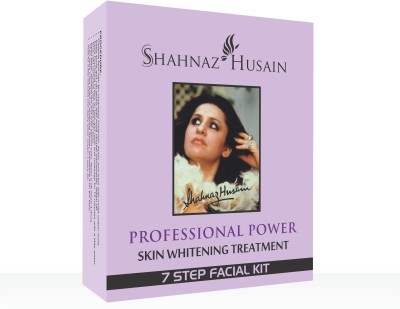 Shahnaz Husain Professional Power Skin Whitening Treatment | 7 Steps Facial Kit |(48 g)