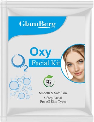 Glamberg Professional Oxy O2 Facial Kit with hydra technology(60 g)