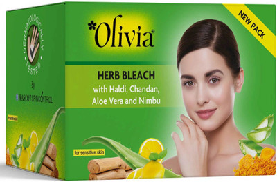 Olivia Herb Bleach for Sensitive Skin | Herbal Extracts(60 g)