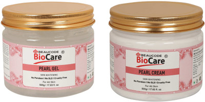 BEAUCODE BioCare Pearl Facial Kit Cream- Gel For Women & Men For All Skin Types(2 x 500 ml)