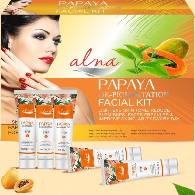 ALNA Papaya De- Pigmentation Facial Kit(75 g)