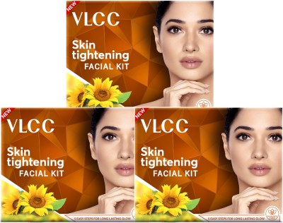 VLCC Skin Tightening Facial Kit (Pack of 3)(3 x 25 g)