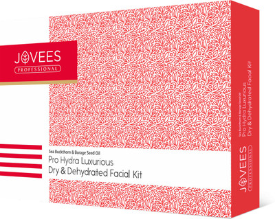 Jovees Herbal Professional Pro Hydra Luxurious Dry & Dehydrated Facial Kit(500 g)