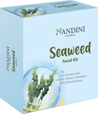 Nandini Seaweed Facial Kit, For Sensitive Skin and acne/pimple skin(250 g)