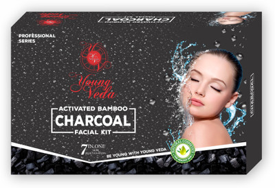 Young Veda YOUNG VEDA CHARCOL FACIAL KIT(5 x 70 g)