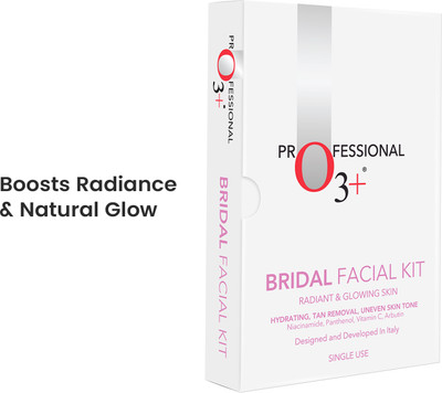 O3+ Bridal Facial Kit for Radiant & Glowing Skin Cream(10 x 6 g)