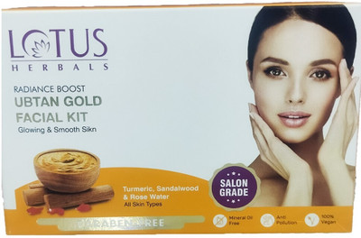 LOTUS HERBALS Radiance Boost Glow Ubtan Facial Kit(47 g)