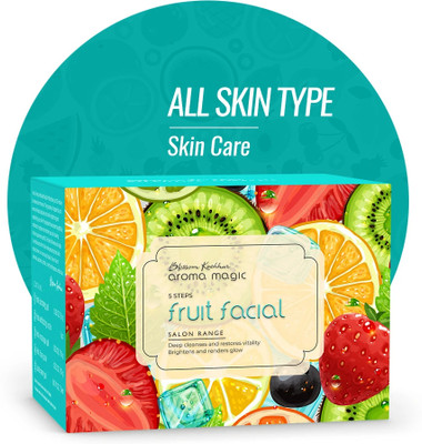 Aroma Magic Fruit Facial Kit Deep Cleansing With Restore Skin(5 x 203.4 g)