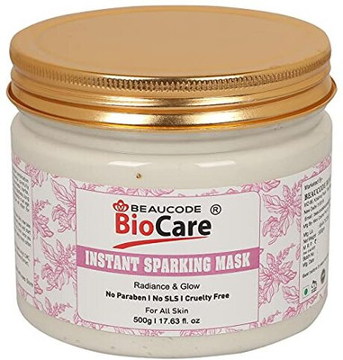 BEAUCODE BioCare Instant Sparking MaskFor Women & Men For All Skin Types No Paraben(500 ml)