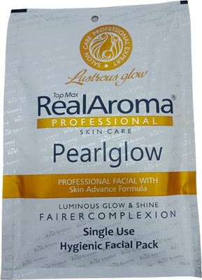 Topmax real aroma REALAROMA PEARLGLOW FACIAL KIT SINGLE USE 72G(72 g)