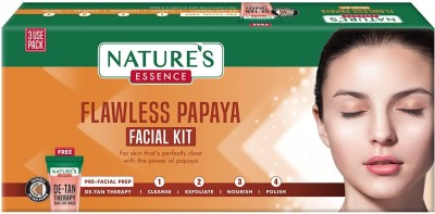 Nature's Essence Advanced Flawless Papaya Facial Kit, 280gm(280 g)