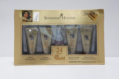 Shahnaz Husain Gold Skin Radiance Timeless Youth - 10g x 4 Kit (Original)(40 g)