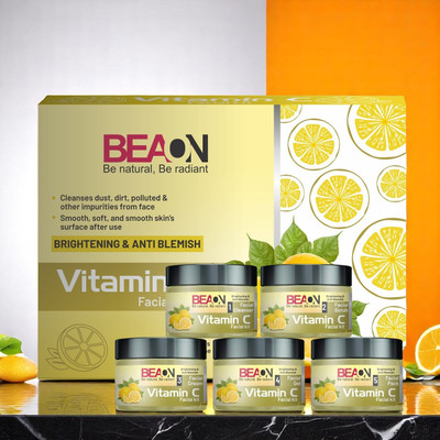 Beaon Vitamin C Rejuvenating Glow Facial Kit for Dull Skin(250 g)