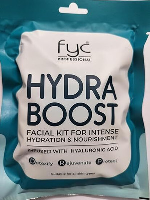 FYC HYDRA BOOST Facial Kit For Intense Hydration & Nouishment with Hyaluronic Acid(185 g)