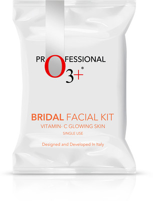 O3+ Bridal Facial Kit Vitamin C Glowing Skin(10 x 4.4 g)