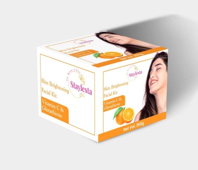 Staylesta The Beauty Of Paris Skin Brightening Facial Kit Vitamin C & Glutathione(366 g)