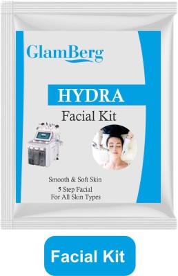 Glamberg Professional Herbal Hydra Facial Kit 60 gm 5 Step Facial Kit(60 g)