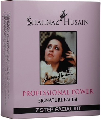 Shahnaz Husain Professional Power Signature Facial Steps- 7 Step Facial Kit (48g + 15ml)(50 g)