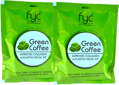 FYC Green Coffee Facial self care pouch 01(2 x 55 g)