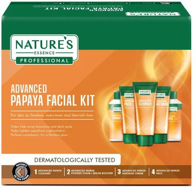 Nature's Essence Professional Advanced Papaya Facial Kit(5 x 46 g)