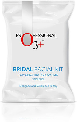 O3+ Bridal Facial Kit Oxygenating Glow Skin for Deep Cleansing(10 x 4.2 g)