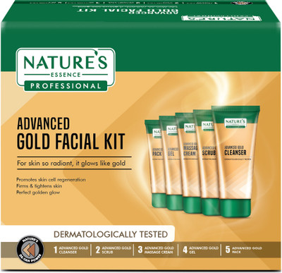 Nature's Essence Professional Advanced Gold Facial Kit(5 x 50 g)