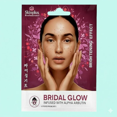 Gleam Soul Bright Glow Kit clarity, reduces dullness, adds luminous bridal shine naturally.(60 g)