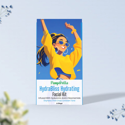 Pamperella HydraBliss Hydrating Facial Kit(55 g)