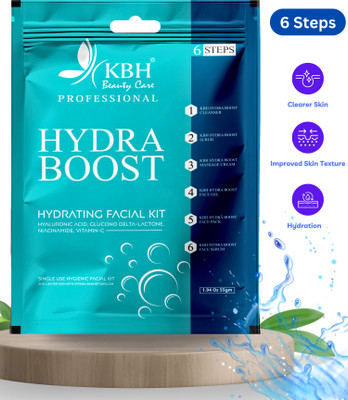 kbh Hydra Facial Kit For Hydration with Hyaluronic Acid and Vitamin-C(55 g)