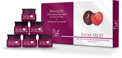 FYC PROFESSIONAL RECTIFY BLEMISHES & PIGMENTATION PLUM FRUIT FACAIL KIT(5 x 60 g)