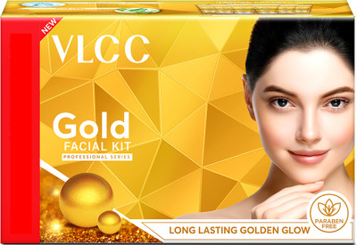 VLCC Gold Facial Kit with FREE Rose Water Toner - 100 ml(250 g)