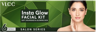 VLCC Salon Series Instaglow Facial Kit - 6 Facials For Instant Glow(5 x 50 g)