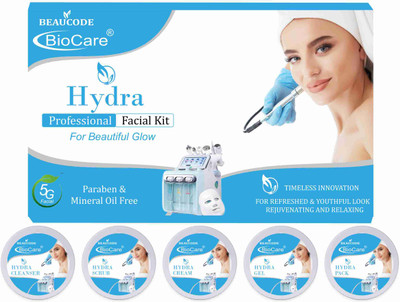 BEAUCODE BioCare Hydra Facial Kit For All Skin Type(5 x 120 g)