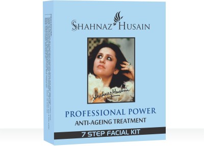 Shahnaz Husain Professional Power Anti-Ageing Treatment | 7 Step Facial Kit |(7 x 9 g)