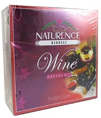 NATURENCE HERBALS Naturence Herbal Wine Facial Kit(FACE WASH FREE)(52 g)