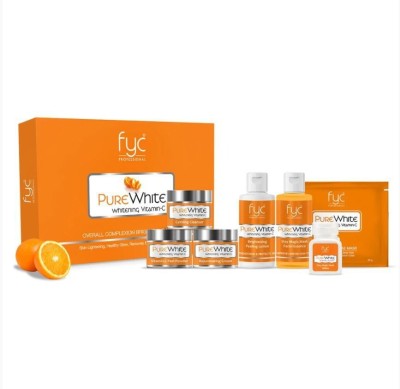 FYC PROFESSIONAL Pure White Whitening Facial Kit(6 x 79.17 g)