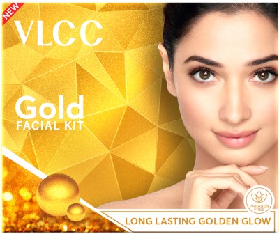 VLCC Gold Facial Kit. Bright & glowing skin - Parlour Glow(60 g)