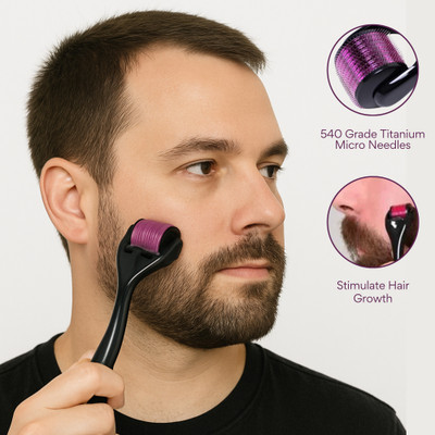 Shinzura 0.5mm Derma Roller for Collagen Boost & Hair Support(10 g)