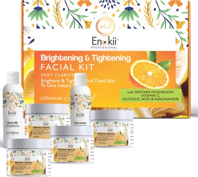 enokii Brightening & Tightening Vitamin C Facial Kit(6 x 133.33 g)