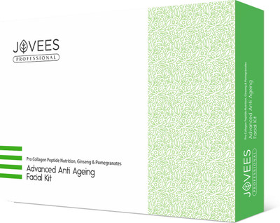 Jovees Herbal Professional Advanced Anti Ageing Facial Kit Reduces Wrinkles, Smoothen(500 g)