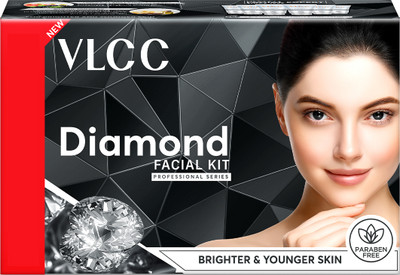 VLCC Diamond Facial Kit with FREE Rose Water Toner(400 ml)