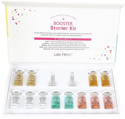 R A Products booster starter kit bb glows bb glow treatment kit(12 x 33.25 g)